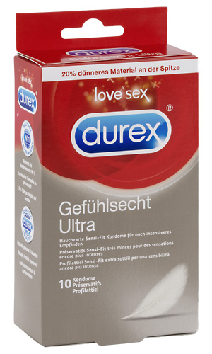Durex Gefühlsecht Ultra 10er