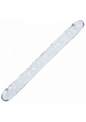 Doc Johnson Jelly Dildo "Double Dong" (Clear)