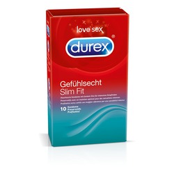 Durex Gefühlsecht Slim Fit Kondome (10 Stück)