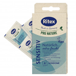 RITEX natürliche Kondome PRO NATURE SENSITIV (8 Stück)