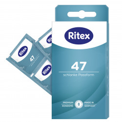RITEX Kondom extra schmal mit 47mm (8 Stück)