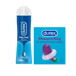 Durex Vorteilspaket mit Penisring & Gleitgel