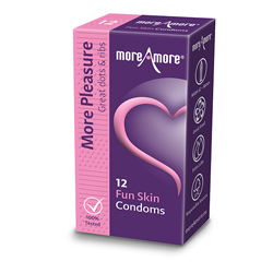 MoreAmore - Kondome "Fun Skin"  (12 Stück)