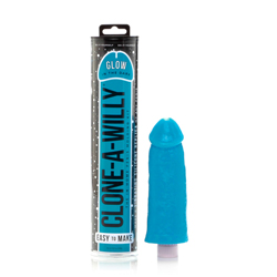 Clone a Willy Kit - Glow-in-the-Dark (blue)