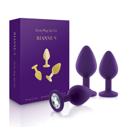 Rianne S - Booty Plug Set (3x Purple)