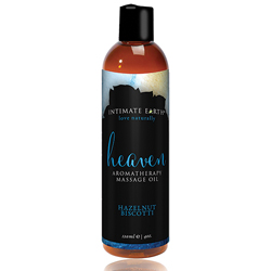 Intimate Earth - Massage Oil Heaven Hazelnut Biscotti (120 ml)