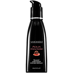 Wicked - Aqua Cherry Cordial Waterbased Lubricant