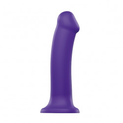 Strap-On-Me - Semi-Realistic Dual Density Bendable Dildo Purple