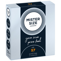 MISTER SIZE extra dünne Kondome 57 mm