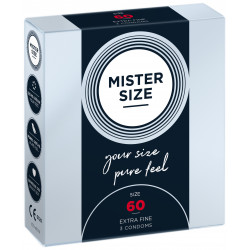 MISTER SIZE extra dünne Kondome 60 mm