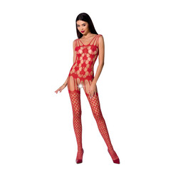 Ouvert Bodystocking rot S/L