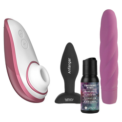 Venize Deal "Womanizer Liberty" (Pink Rose) + 3 Gratis Toys