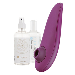 Womanizer "Classic" + Gleitgel & Toy Cleaner