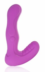 Deluxe Vibrating Anal Plug (purple)