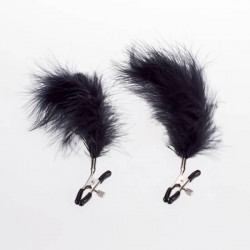 Steamy Shades – Adjustable Feather Nipple Clamps